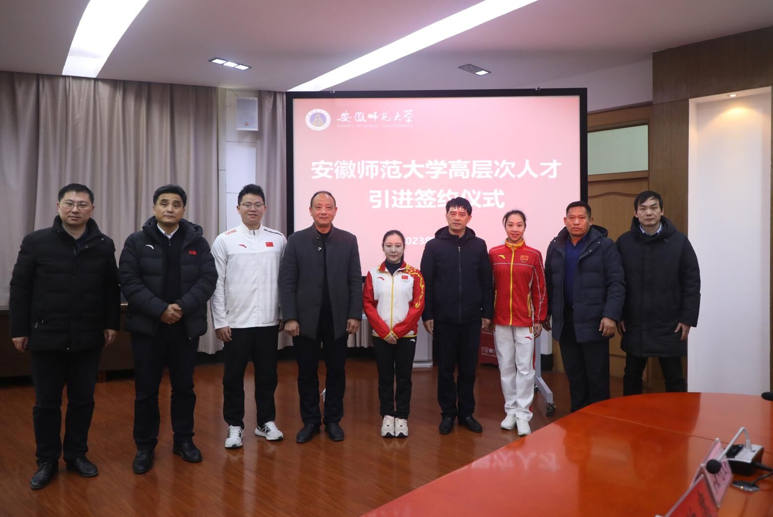 合影。 田超供图
